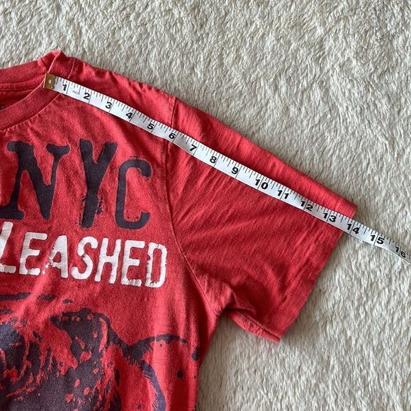 Aeropostale Short sleeve shirt red size Large - Picture 15 of 16